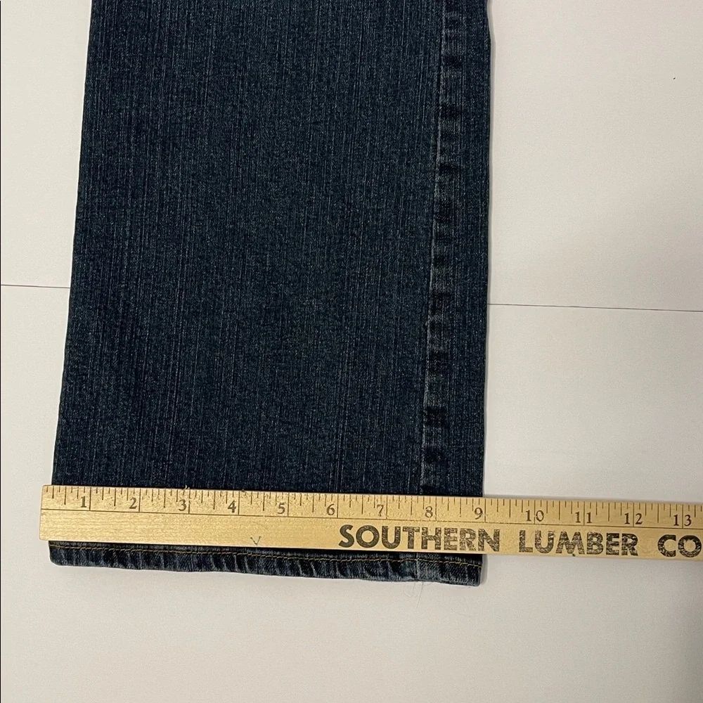 Y2K Lucky Brand Midrise Flare mid tone wash jeans women’s size 10